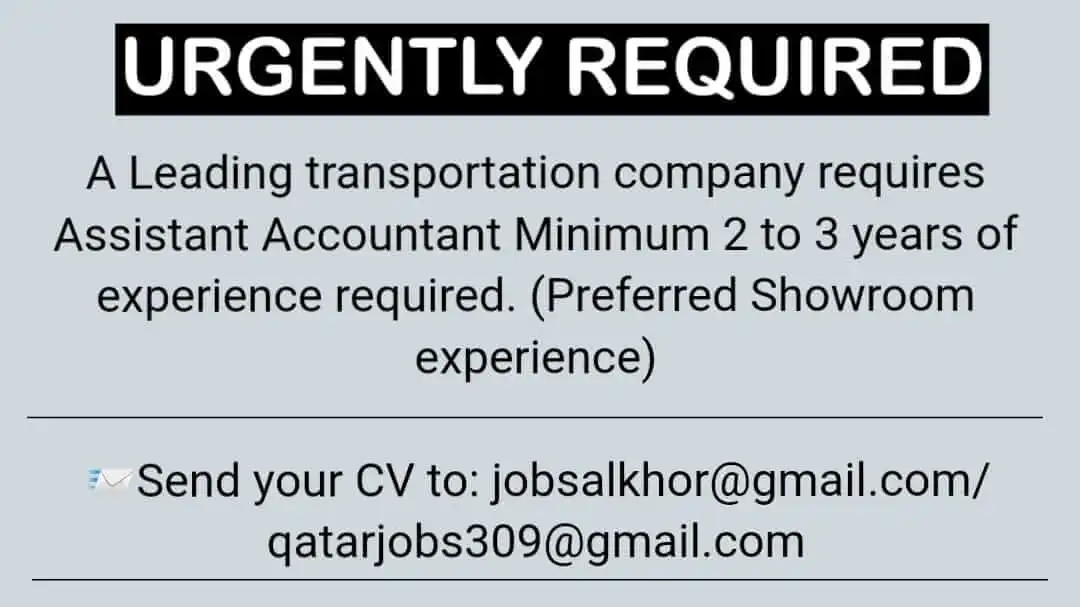 Accountant jobs in Qatar