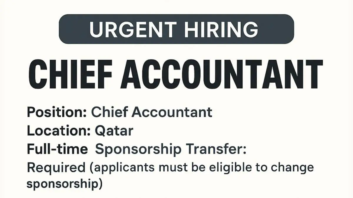 Chief Accountant