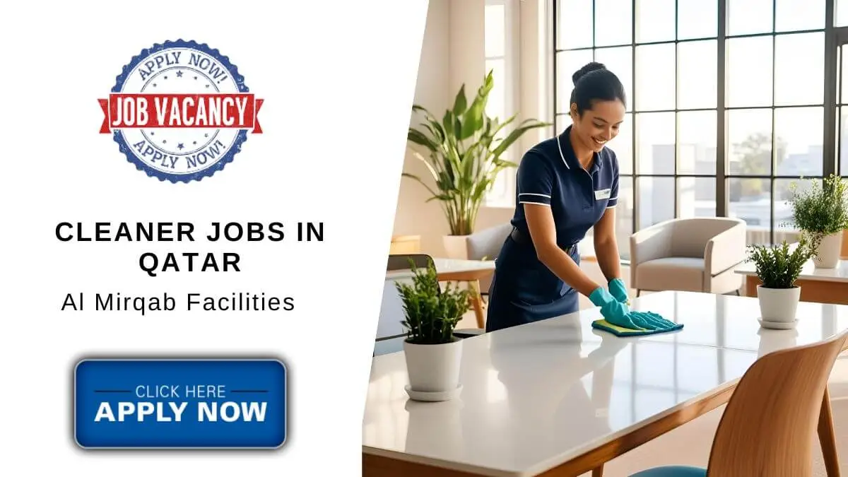 Cleaner Jobs in Qatar