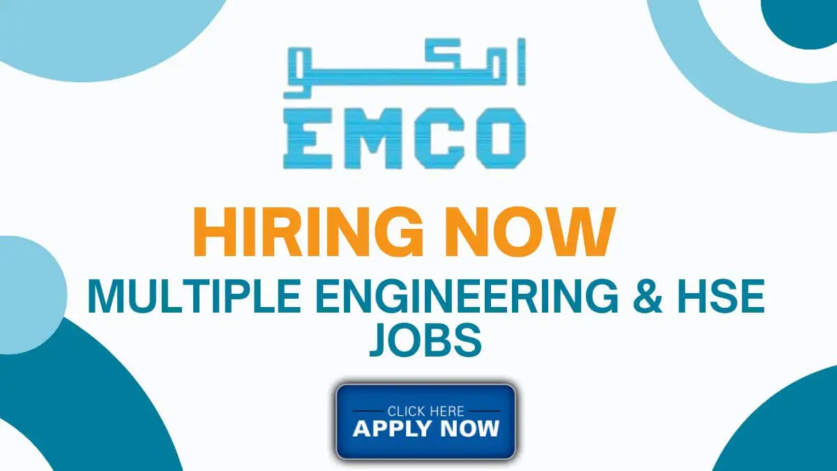 Emco Qatar Job Vacancies