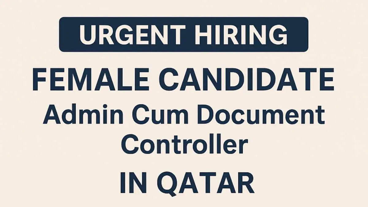 Admin Cum Document Controller