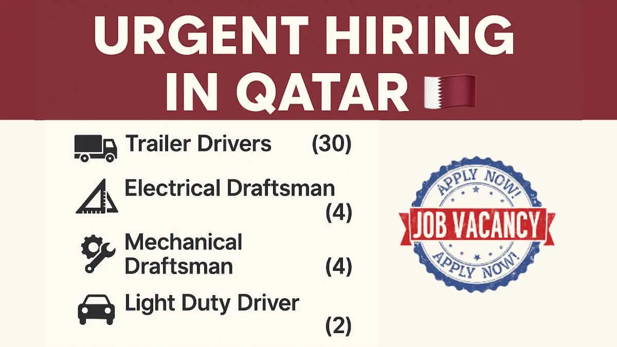 Driver Job Vacancies