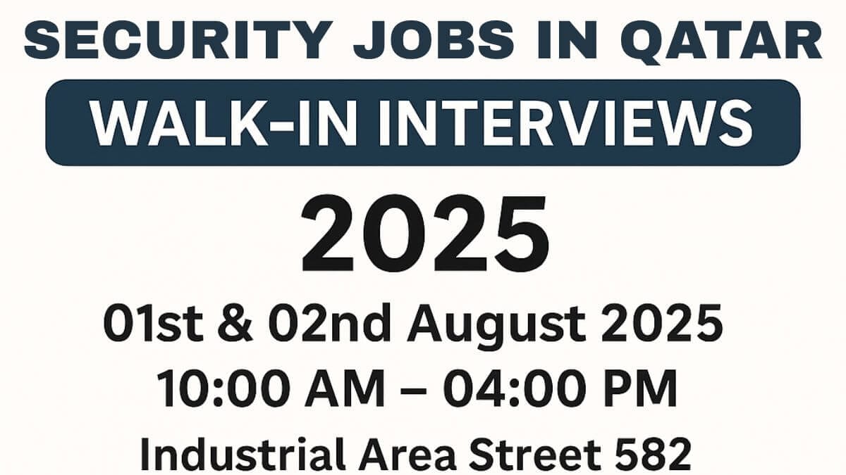 Security Jobs in Qatar