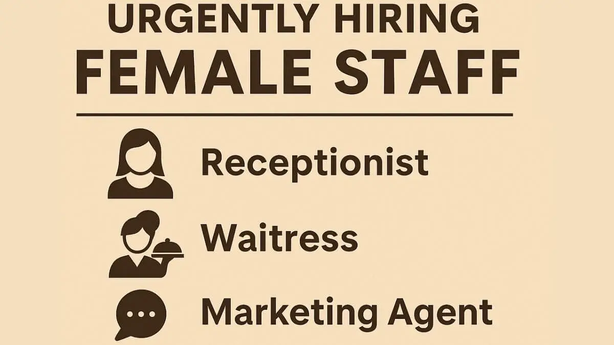 Female Staff for Hotel