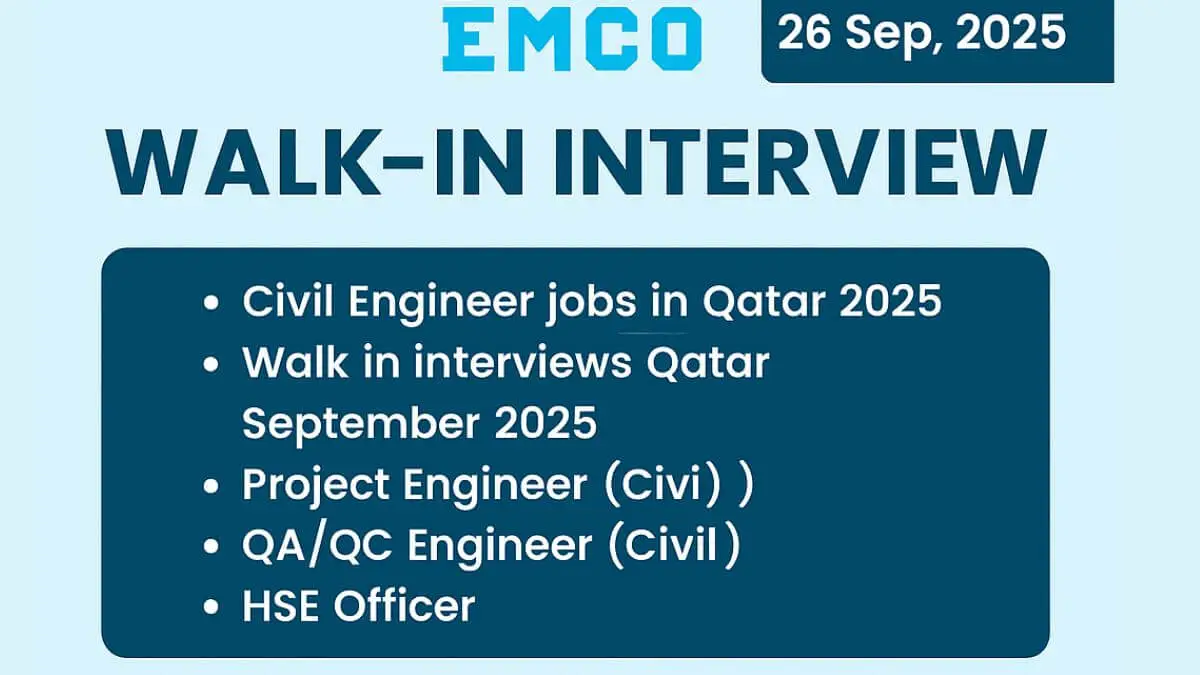 EMCO Qatar Jobs