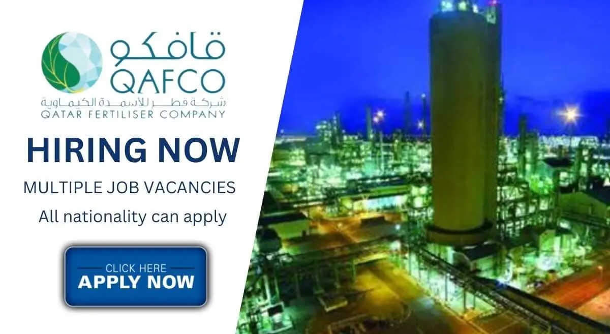 QAFCO Careers Qatar Fertilizer Jobs