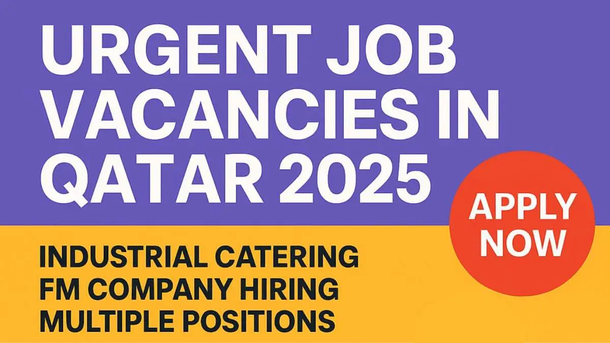 Urgent Job Vacancies in Qatar